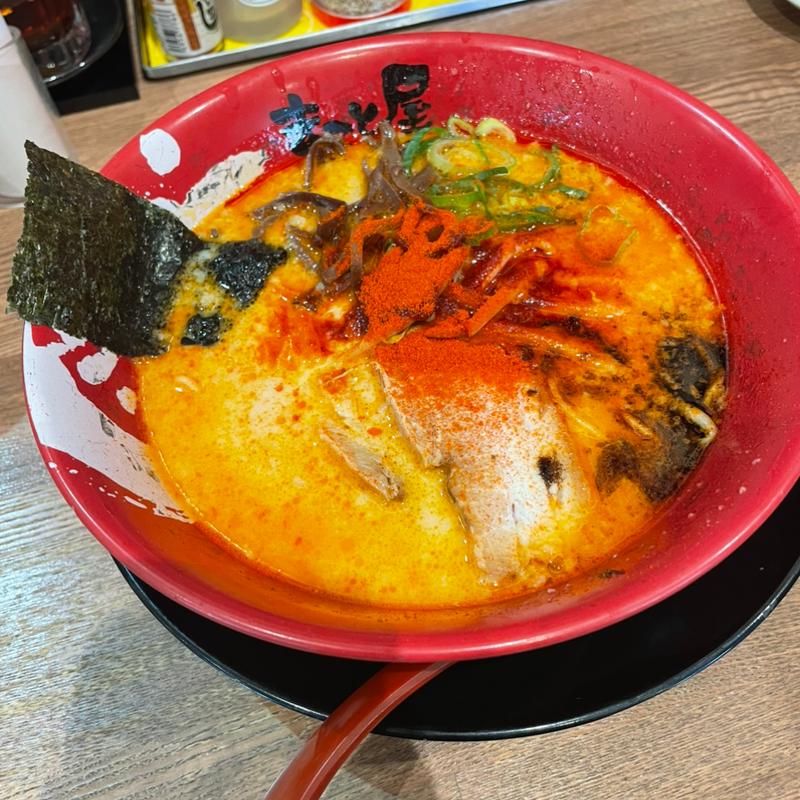 赤辛牛白湯(ラーメンまこと屋　大垣店)