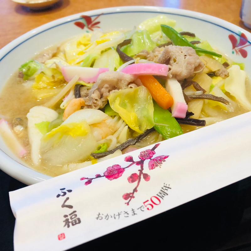 和風ちゃんぽんうどん(ふく福 七つ島店 （ふくふく）)