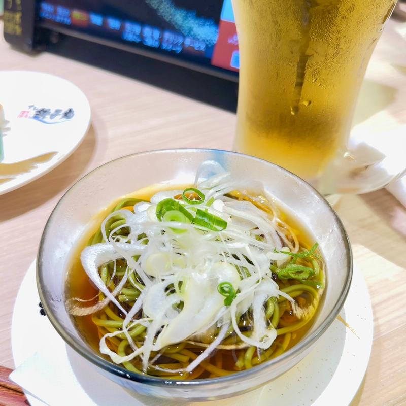 茶そば 玉子なし(すし銚子丸 亀戸店)