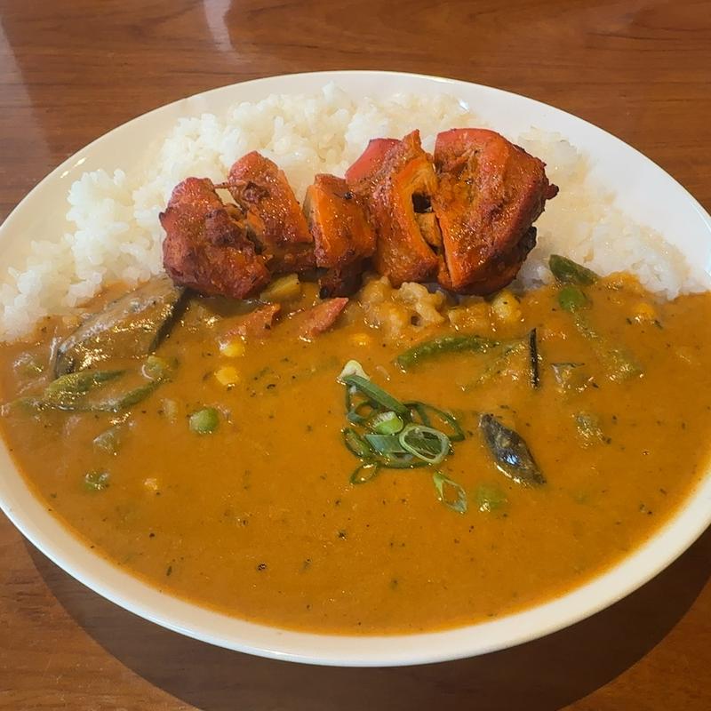 チキンティッカカレーライス(ナマステ八丁堀店)