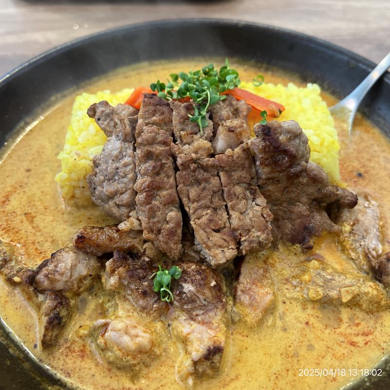 豚肩ロースステーキカレー(Rスリランカ東京)