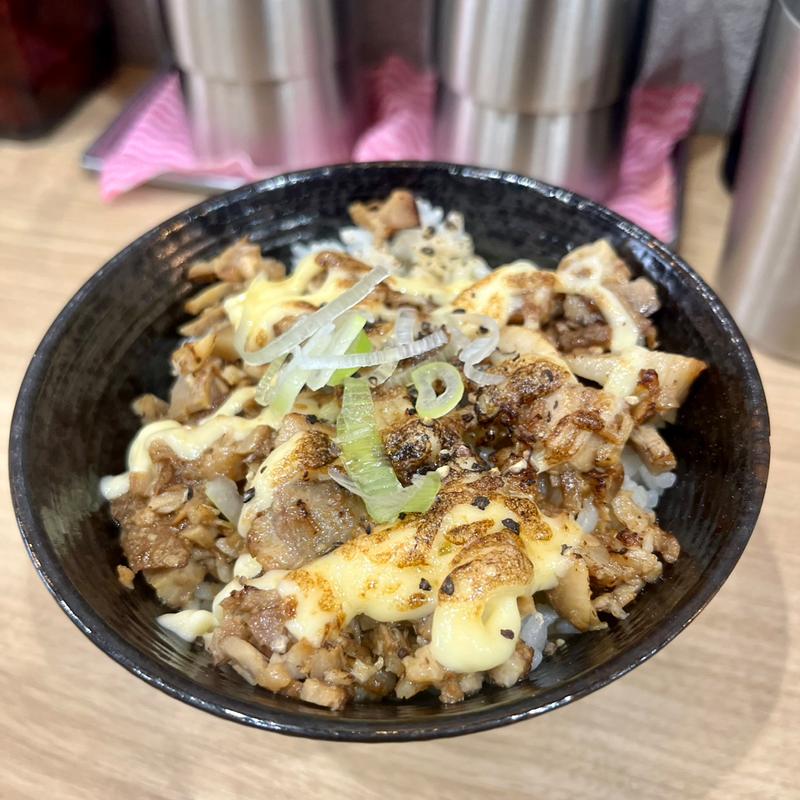 炙りチャーシュー丼(油そば きりん寺 四条河原町店)