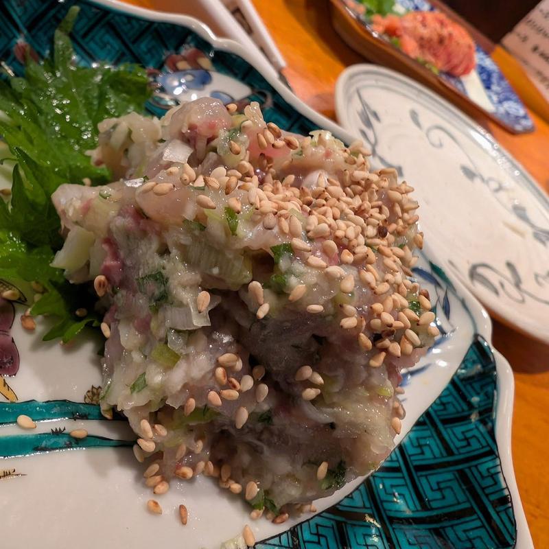 アジのタタキ(ゆったり魚場ひより)