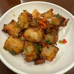 大根もちのXO醤炒め(香港飲茶点心厨房)