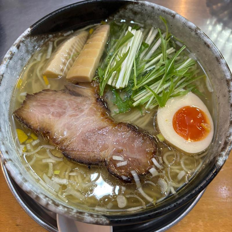 柚子塩 麺増量(麺屋才蔵 )