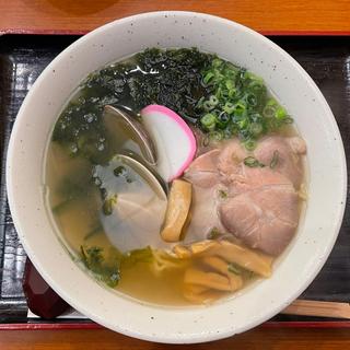 蛤あおさ中華そば(伊勢ノ国ダイニング しちり)