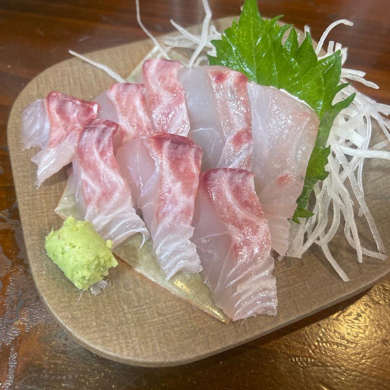 タイの刺身(新屋)