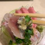 本日の鮮魚盛り(焼鳥 佐とう)