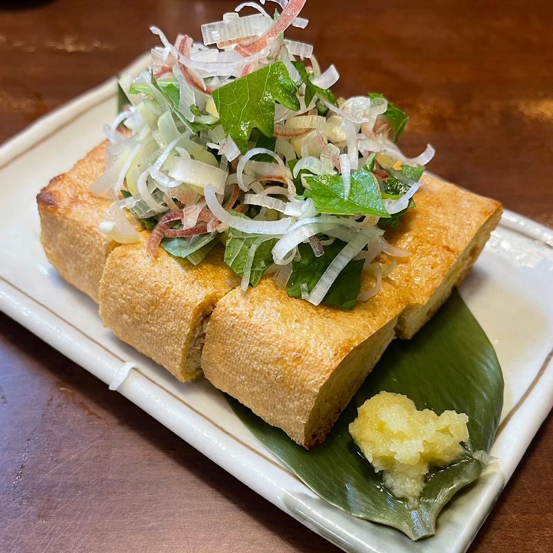 栃尾揚げ(串バー あ・うん （くしばーあうん）)