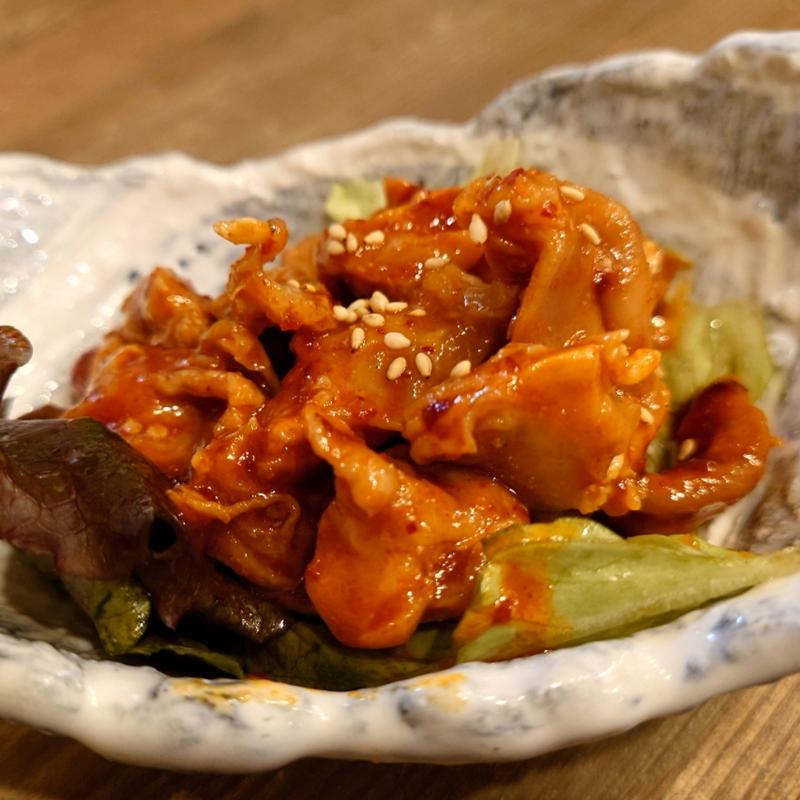 鶏ハラミチャンジャ(鳥良商店 柏東口店)