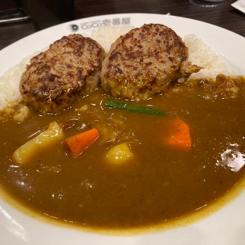 ハンバーグカレー(CoCo壱番屋 東区名島店)