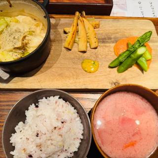 (農家の台所)