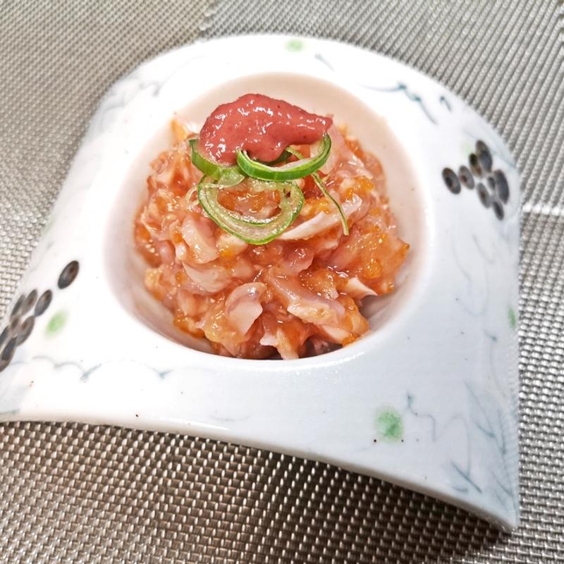 南高梅とイカ軟骨和え(七つの月の夢 )