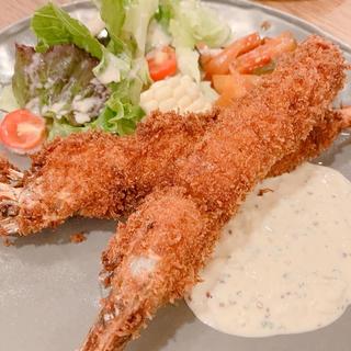 有頭エビフライタルタルソース