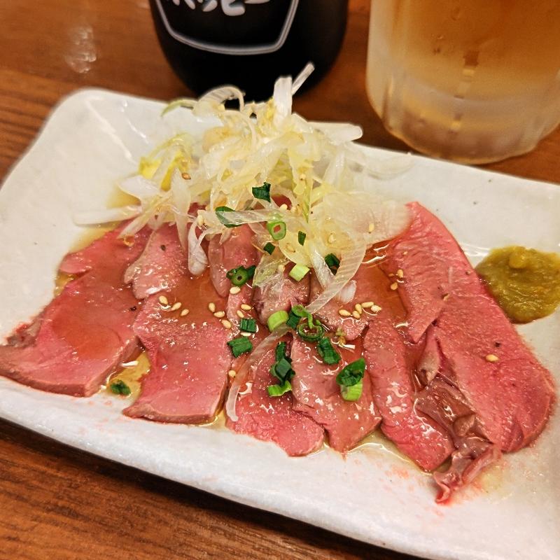 ハツ刺し(大船一丁目やきとん)