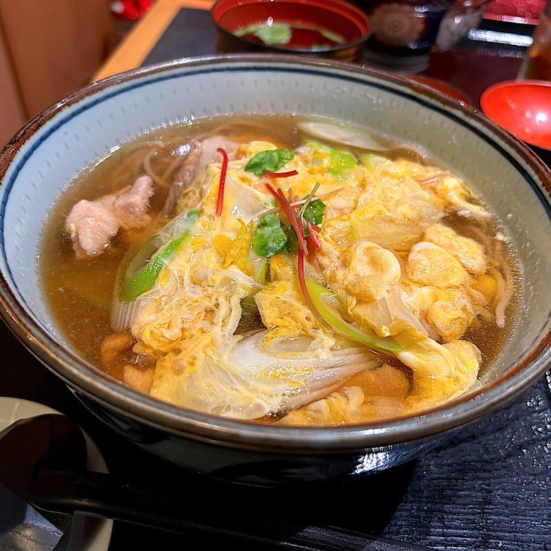 親子南蛮そば(そば処丸松 エスパル店 )