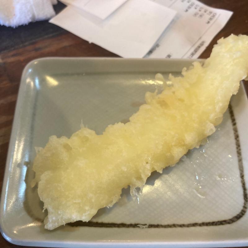 （週替わり）イカの天ぷら(おにやんま　五反田本店)