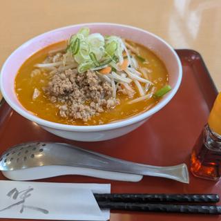 担々麺(長沼温泉食堂田んぼの台所)