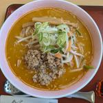 担々麺(長沼温泉食堂田んぼの台所)
