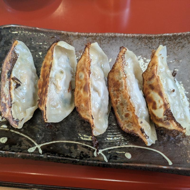 米の娘餃子(長沼温泉食堂田んぼの台所)