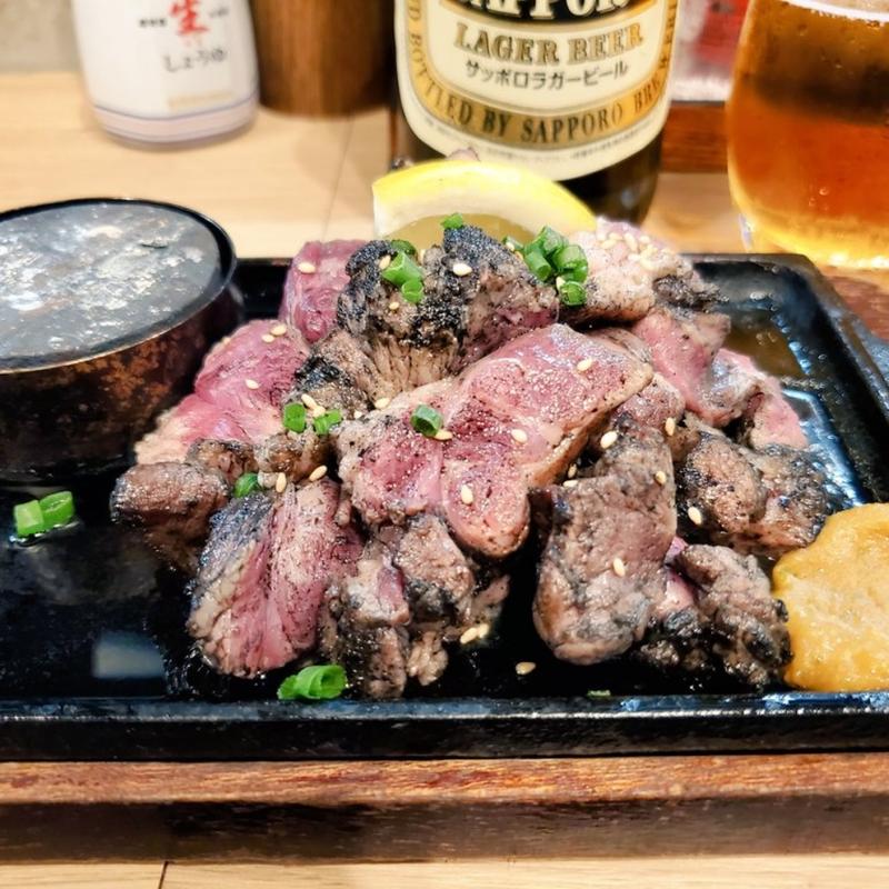 特製タンカルビ炭火焼き(もつ焼き狼煙のろし博多上川端本陣)