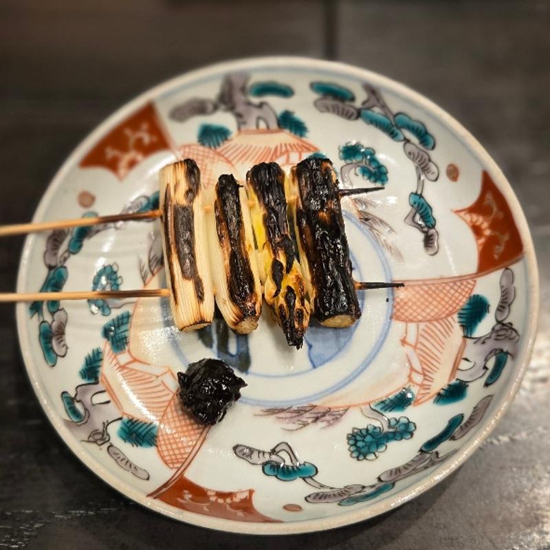 ホワイトアスパラ 蕗の薹味噌(鳥匠 いし井)