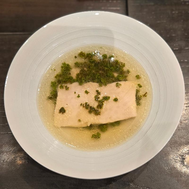 くずうちした胸肉しゃぶしゃぶ 花山椒(鳥匠 いし井)