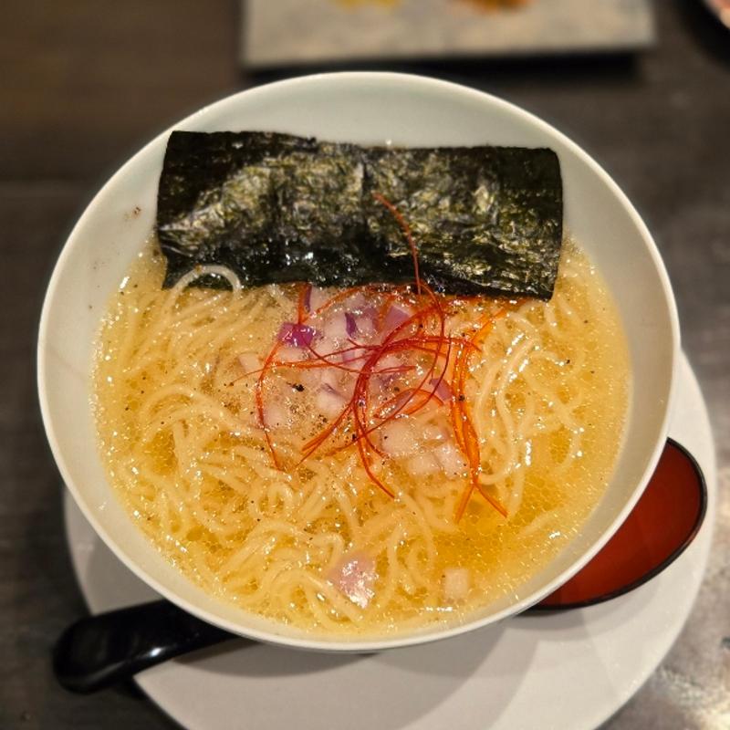 鶏ガラ塩ラーメン(鳥匠 いし井)