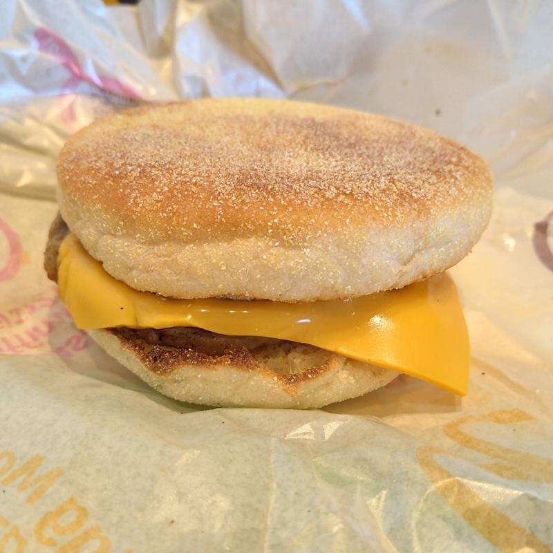 ソーセージマフィン(マクドナルド 40号稚内店 )