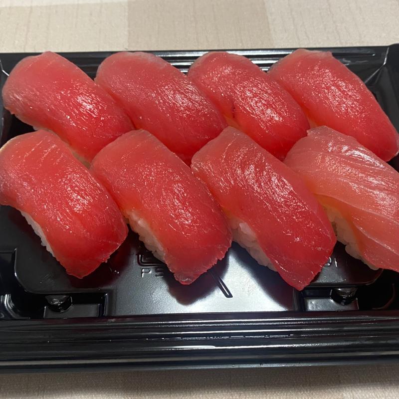 まぐろの握り(ヨシヅヤ 津島本店)