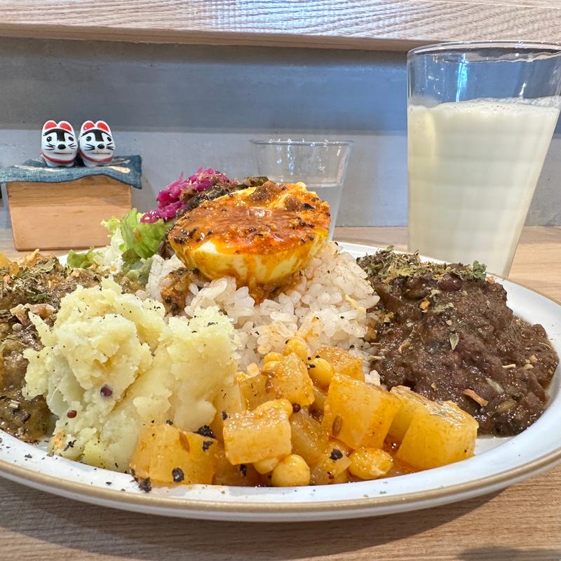 SunnydayCurrydayカレープレート 2種かけ(SunnydayCurryday)