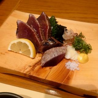 藁焼きかつおの塩たたき