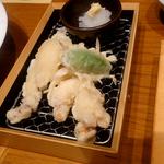 瀬戸内海産地だこの天ぷら(かどや ムスブ田町店)