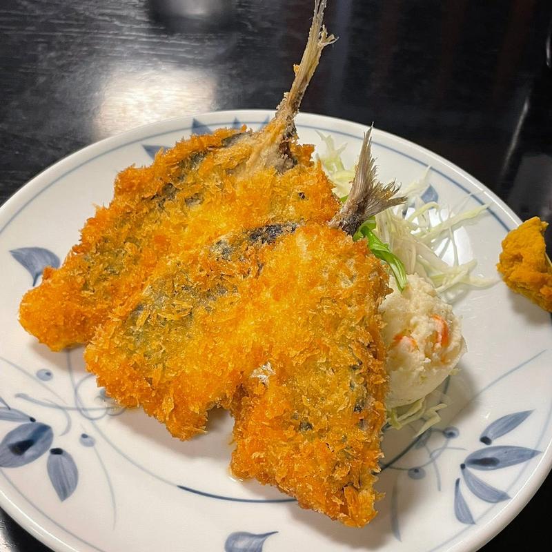 アジフライ(三松会館)