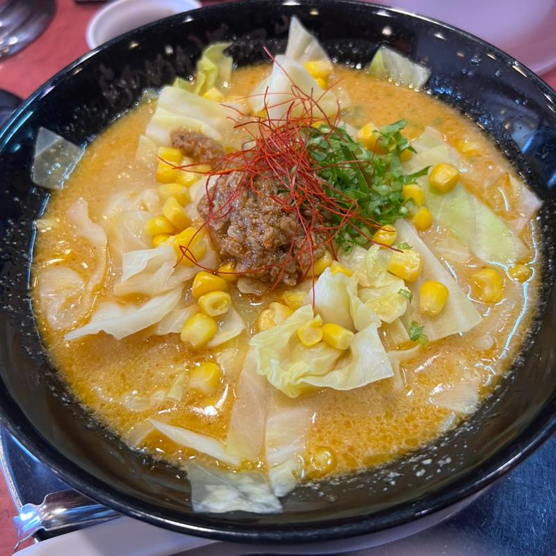 黄金の味噌ラーメン(らあめん花月嵐 土呂店)