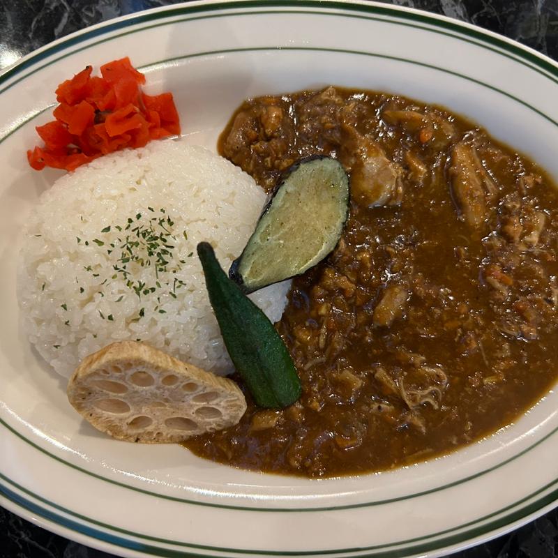チキンカレー(ハチヤカレー 西麻布店 hachiya curry Japanese)