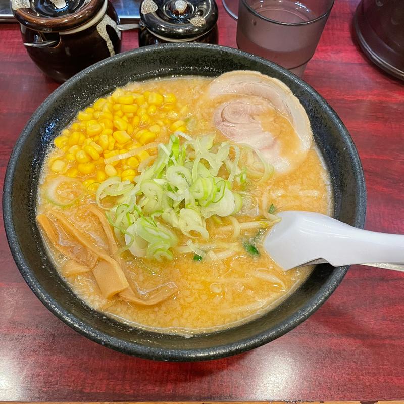 味噌コーンラーメン(なりたけ 錦糸町店)