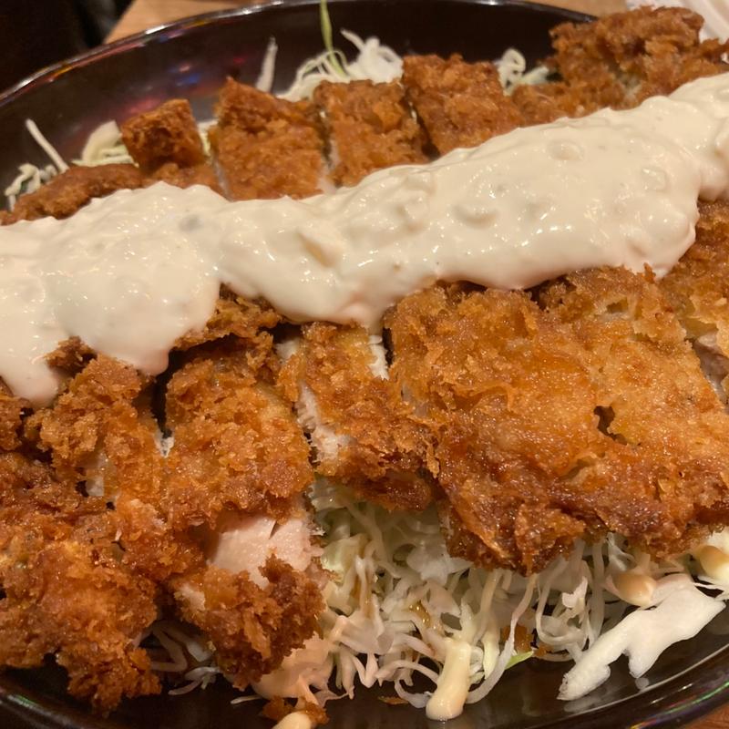 ジャンボタルタルチキンカツ(大衆酒場ちばチャン北千住駅前店)