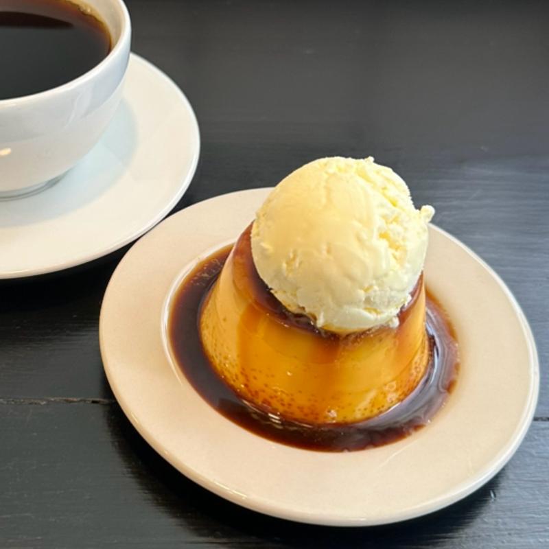ブラジル風プリン(氷と喫茶 ivy)