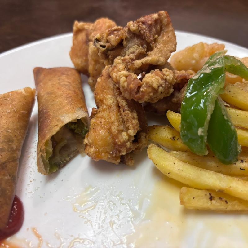 揚げ物3種盛り合わせ(中華菜館 白眉 笠寺店)