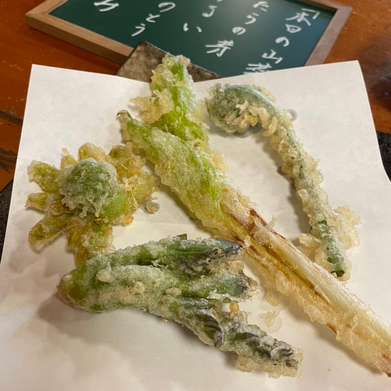 山菜の天ぷら(奥藤第ニ分店 )