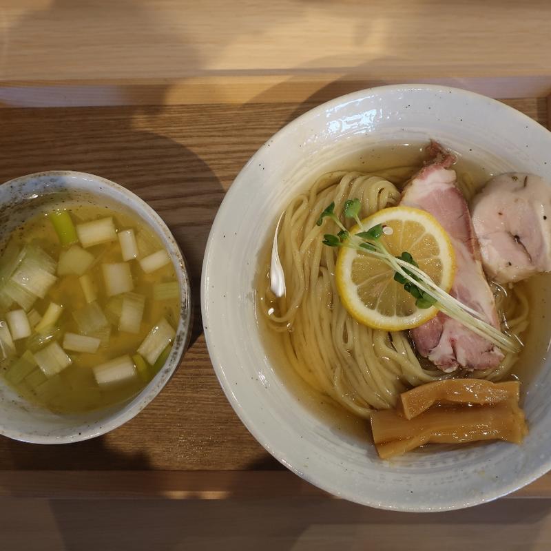 昆布水つけ麺　塩(MENYA HITENZAKA)