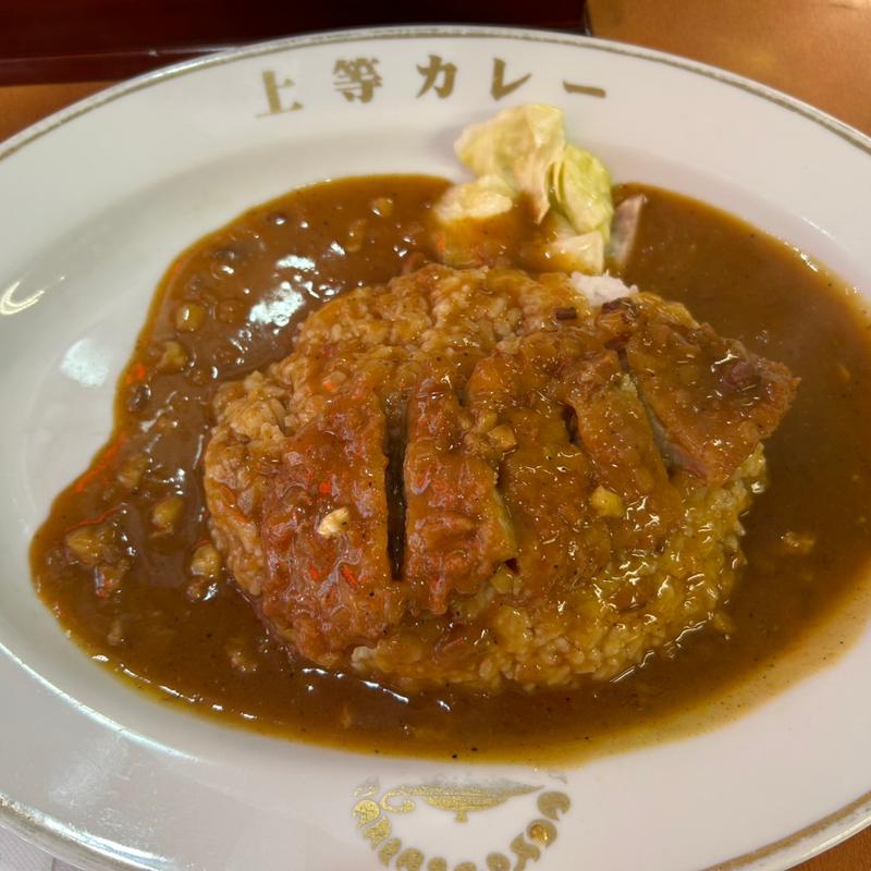 とんかつカレー(上等カレー 平野町店)