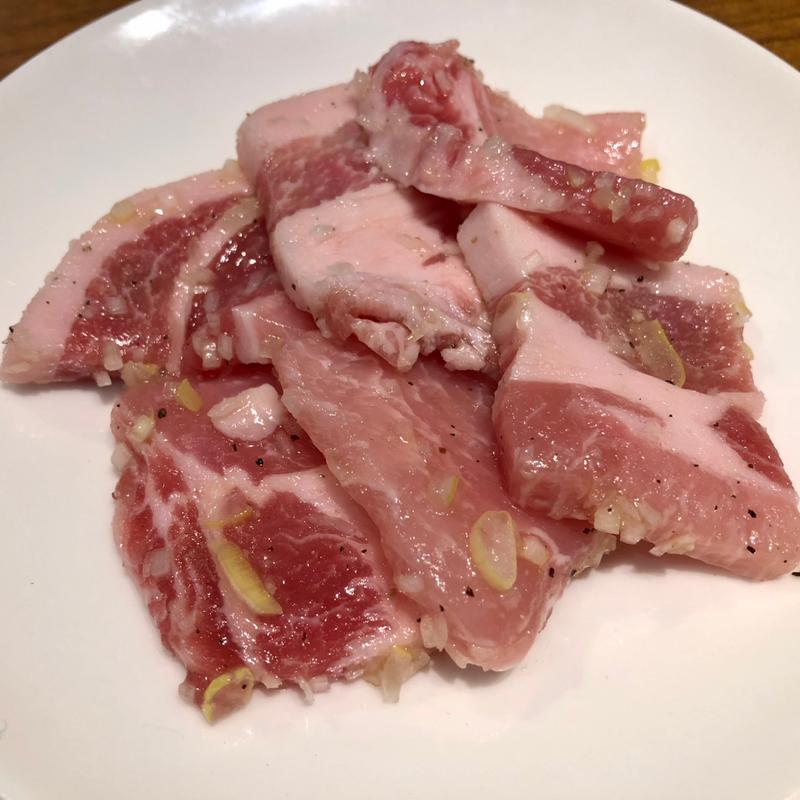 ランチ豚ロース塩(新鮮焼肉ランボー 恵比寿店)