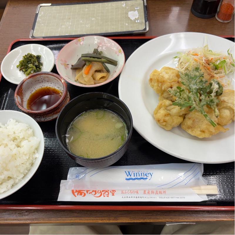 とり天定食(陽だまり食堂)