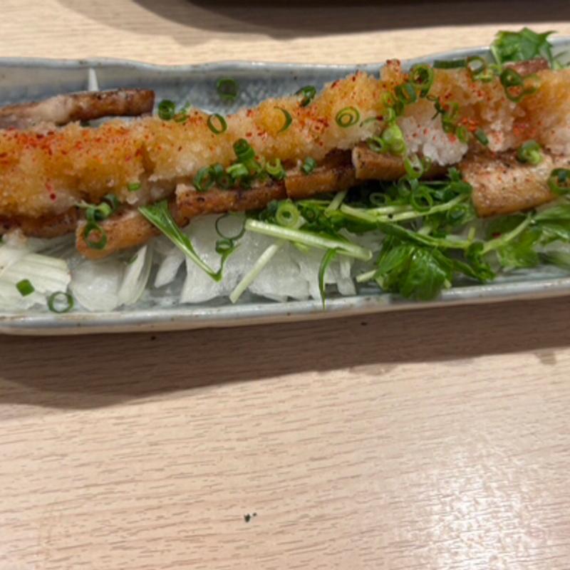 錦雲豚の一本焼き(食道楽とさか)