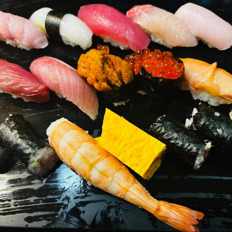 上にぎり⒈5(一徹鮨)