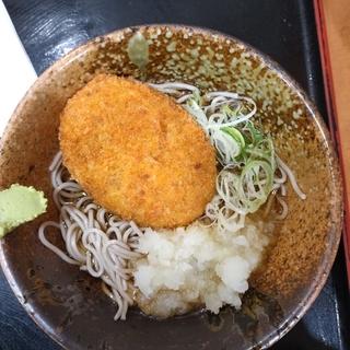 冷しコロッケそば(えきめんや 横浜店)