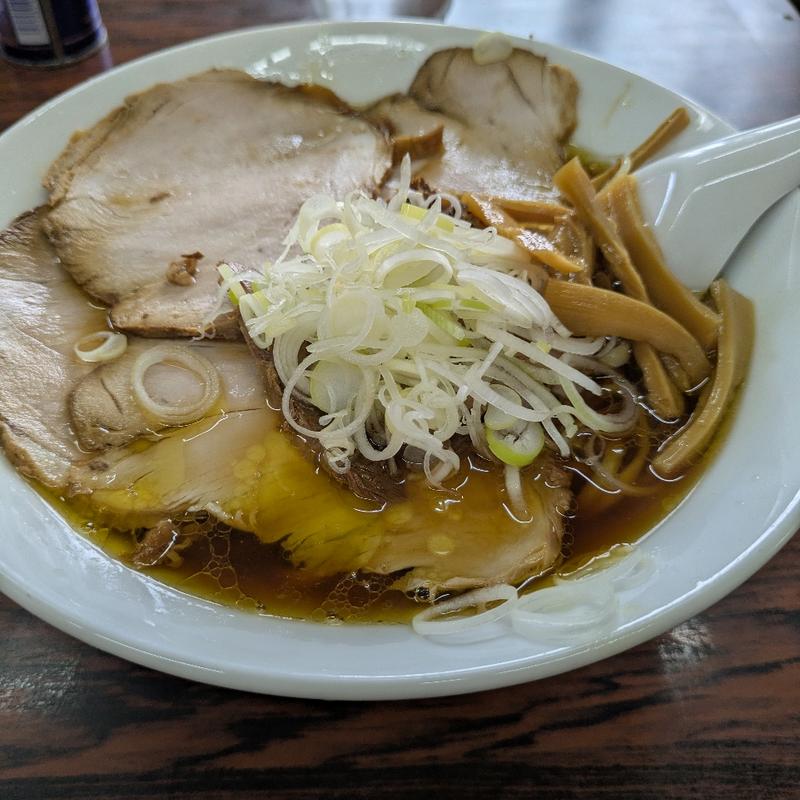 ホタルイカとのどぐろのらぁめん（大盛チャーシュー）(花やラーメン )
