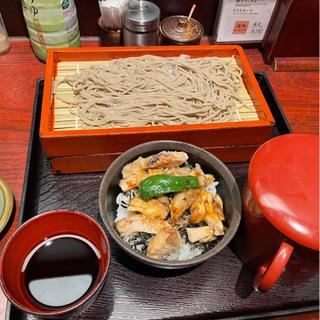 せいろと小丼セット(鳥元 ミューザ川崎店)